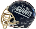 1986 New York Giants Team Signed Helmet (Mounted Memories)