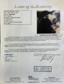 Roger Maris Autographed Framed Newspaper (JSA)