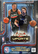 2025-26 Topps Chrome Update Series Basketball Blaster Box