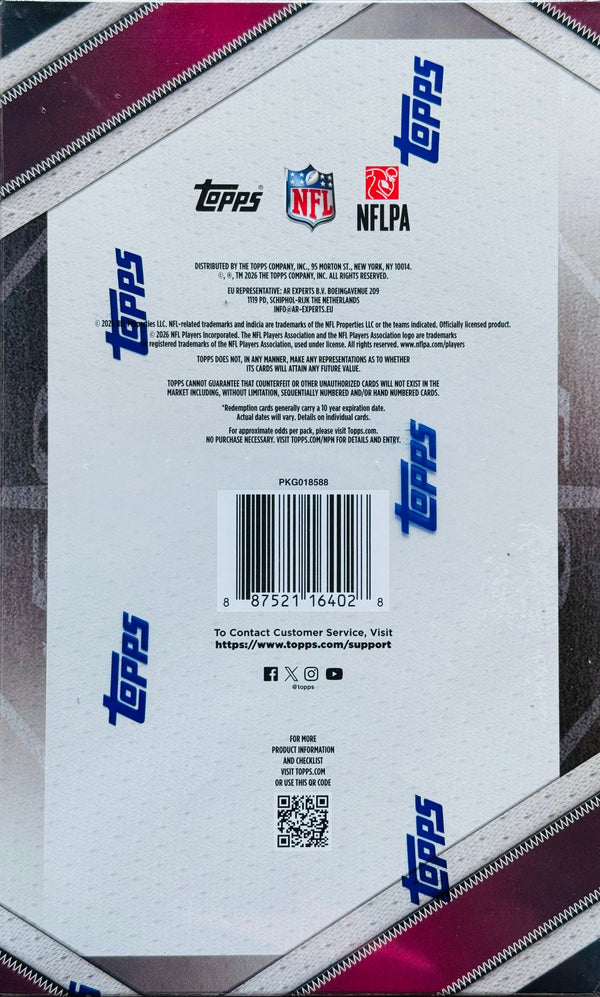 2026 Topps Flagship Football Hobby Box