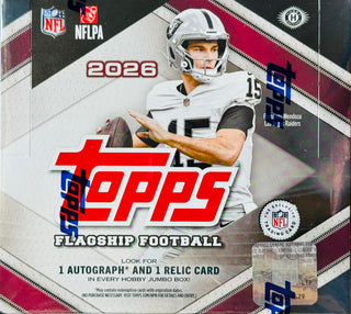 2026 Topps Flagship Football Jumbo Hobby Box