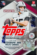 2026 Topps Flagship Football Blaster Box (Look for Aqua Holo & Rainbow Parallels)