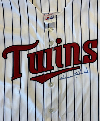 Harmon Killebrew Autographed Majestic Twins Jersey (JSA)