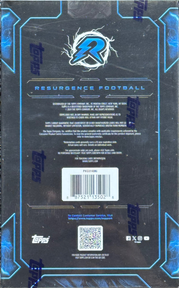2024 Topps Resurgence Football Hobby Box