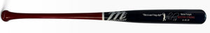 David Ortiz Signed Marucci Game Model Bat Never Forget Boston Strong 4.15.13 (JSA)