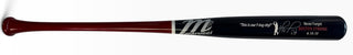 David Ortiz Signed Marucci Game Model Bat Never Forget Boston Strong 4.15.13 (JSA)