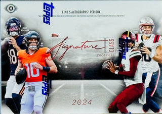 2024 Topps Signature Class Football Hobby Box