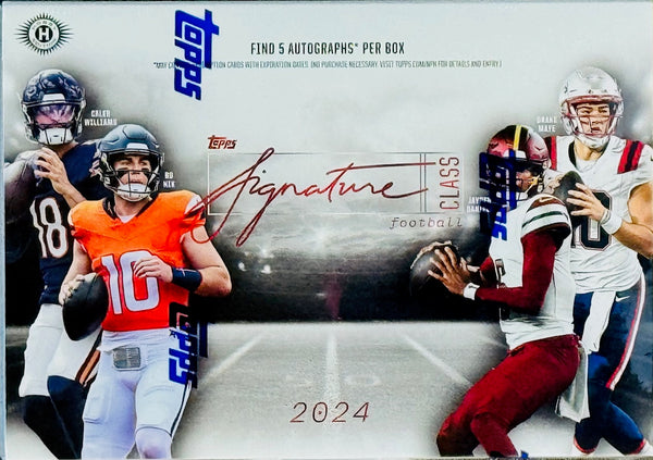 2024 Topps Signature Class Football Hobby Box