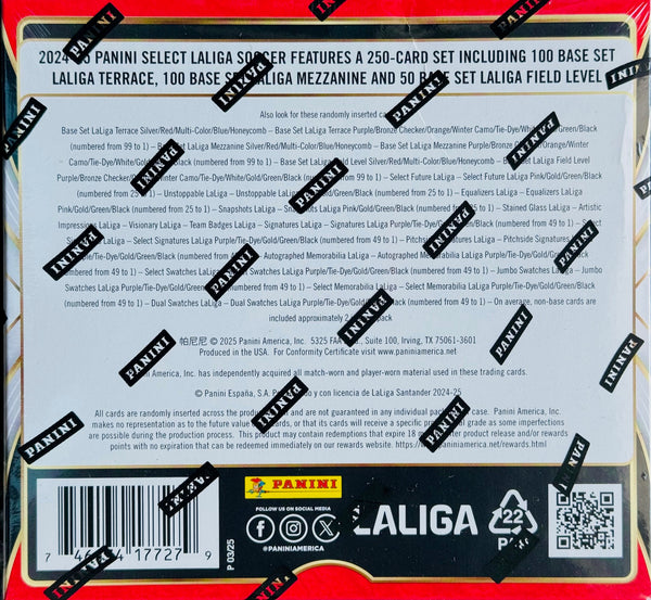 2024-25 Panini Select La Liga Soccer Hobby Box