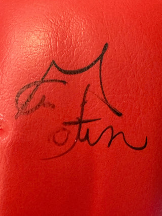 George Foreman Autographed Red Everlast Right Hand Boxing Glove (JSA)