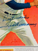 Ted Williams Autographed 16x20 Poster (JSA)