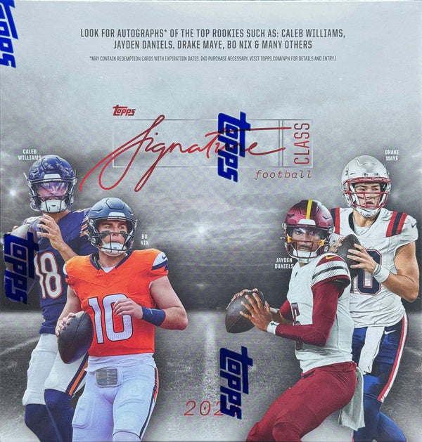 2024 Topps Signature Class Football Mega Box
