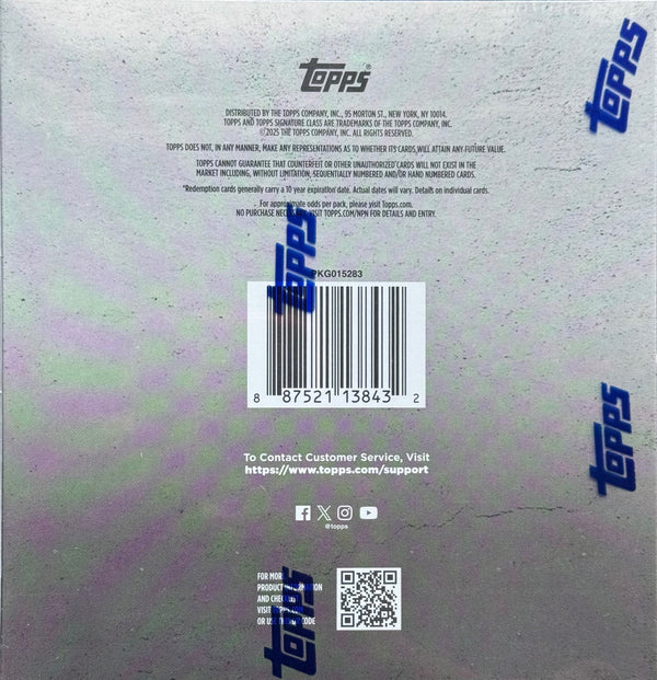 2024 Topps Signature Class Football Mega Box