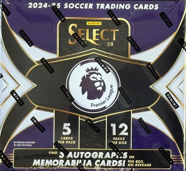 2024-25 Panini Select Premier League EPL Soccer Hobby Box