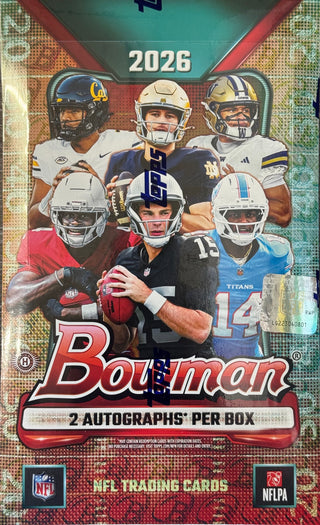 2026 Bowman Football Hobby Box