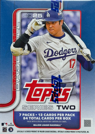 2025 Topps Series 2 Baseball Blaster Box (Exclusive Holiday Base Card Variations)
