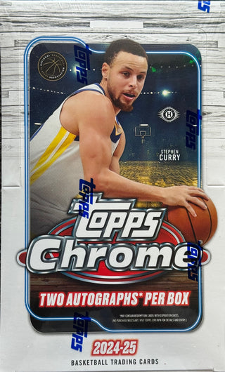 2024-25 Topps Chrome Basketball Hobby Box