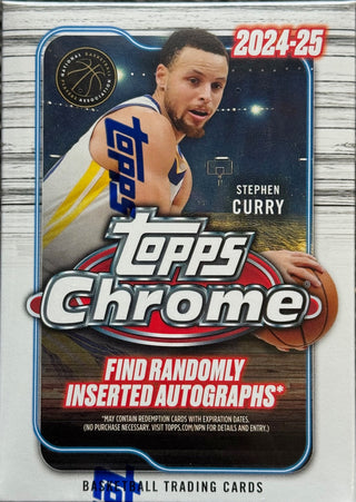 2024-25 Topps Chrome Basketball Blaster Box