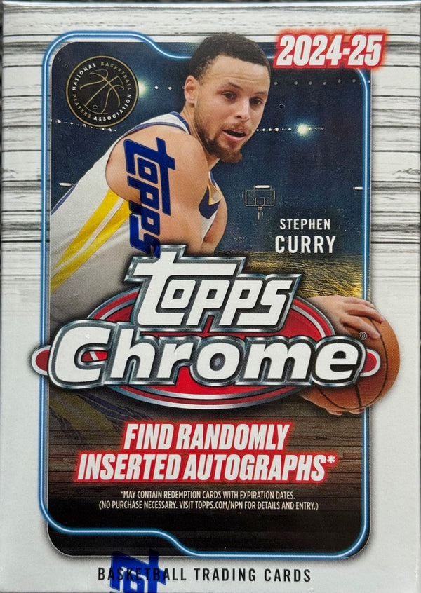 2024-25 Topps Chrome Basketball Blaster Box