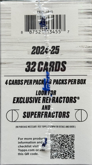 2024-25 Topps Chrome Basketball Blaster Box