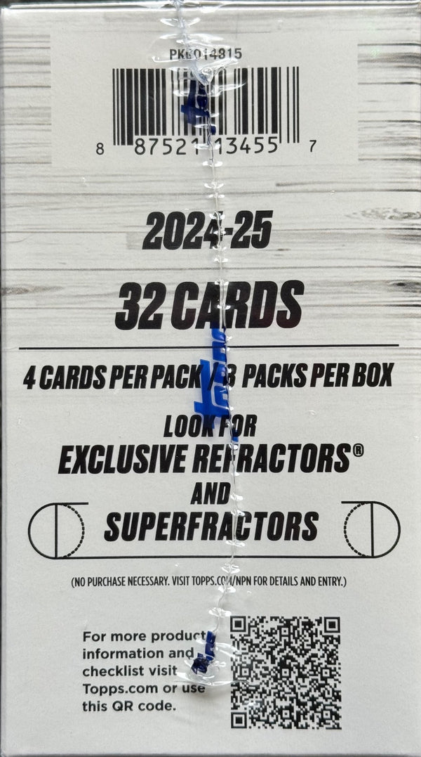 2024-25 Topps Chrome Basketball Blaster Box