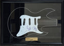 Joey Fatone Chris Kirkpatrick autographed framed guitar pickguard