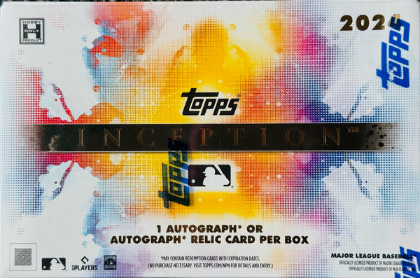 2024 Topps Inception Baseball Hobby Box