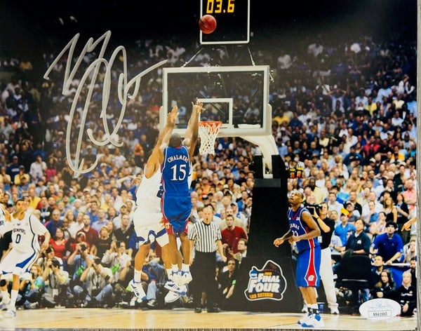 Mario Chalmers Autographed 8x10 Basketball Photo (JSA)