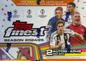 2024-25 Topps UEFA Club Competitions Finest Soccer Hobby Box