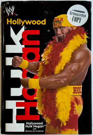 Hulk Hogan Autographed Hollywood Hulk Hogan Book (JSA)