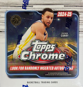 2024-25 Topps Chrome Basketball Mega Box