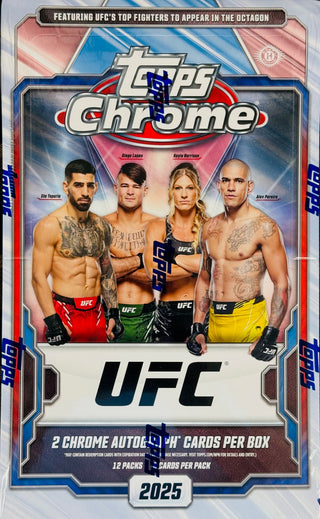 2025 Topps Chrome UFC Hobby Box