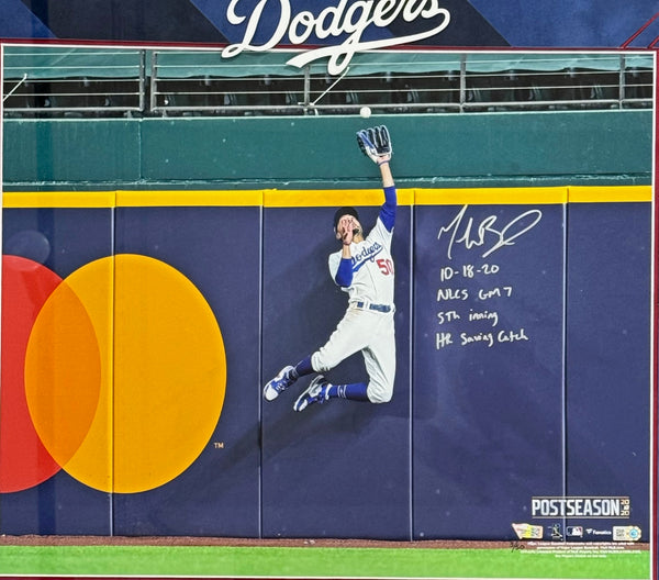 Mookie Betts Autographed Dodgers 16x20 Framed Photo #3/50 (Fanatics/MLB)