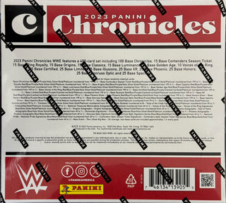 2023 Panini Chronicles WWE Wrestling Hobby Box