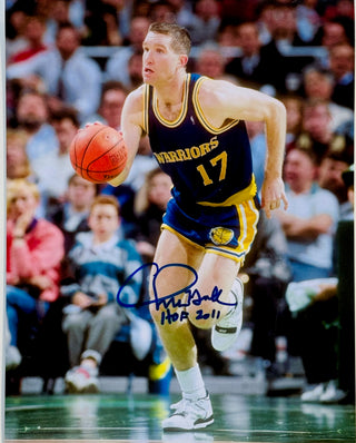 Chris Mullin Autographed 11x14 Basketball Photo