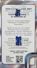 2025 Topps Chrome Baseball Blaster Box (4 Exclusive Sepia Refractor Parallels)