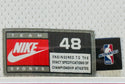 Michael Jordan Autographed Framed Chicago Bulls Nike Jersey (JSA)