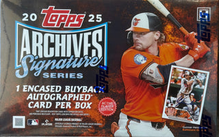 2025 Topps Archives Signature Series - Active Player Edition Hobby Box