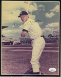 Mickey Mantle Autographed 8x10 Framed Baseball Photo (JSA)