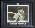 Mickey Mantle Autographed 8x10 Framed Baseball Photo (JSA)