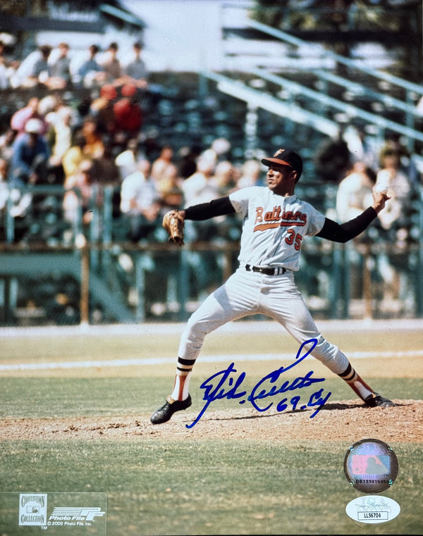 Mike Cueller Autographed 8x10 Baseball Photo (JSA)