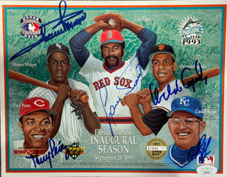 Upper Deck Heroes Autographed 8x10 Baseball Photocard LE (JSA)