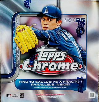 2025 Topps Chrome Baseball Mega Box