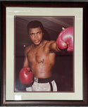Muhammad Ali Autographed Framed 16x20 Photo (JSA)