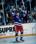 Ron Duguay Autographed 8x10 Rangers Hockey Photo (Steiner)