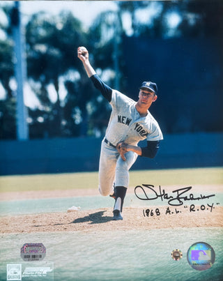 Stan Bahnsen Autographed Yankees 8x10 Baseball Photo (Mounted Memories/MLB)