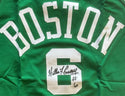 William F Russell Autographed Mitchell & Ness Boston Celtics Authentic Jersey