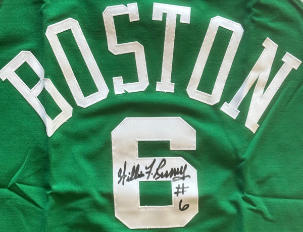 William F Russell Autographed Mitchell & Ness Boston Celtics Authentic Jersey