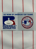 Joe Morgan Autographed Reds Russell Athletic Jersey (JSA)