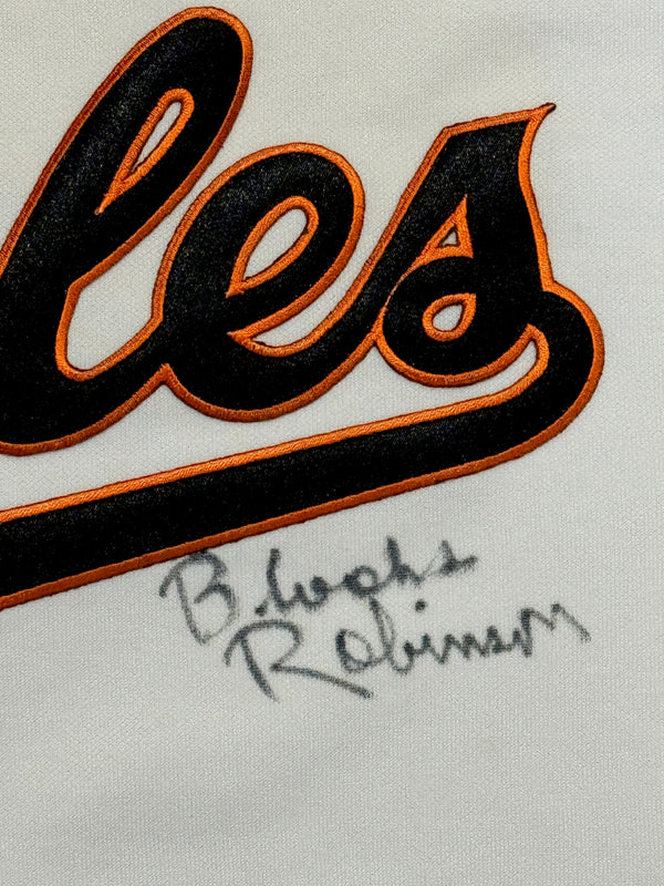 Brooks Robinson Autographed Orioles Russell Athletic Jersey (JSA)